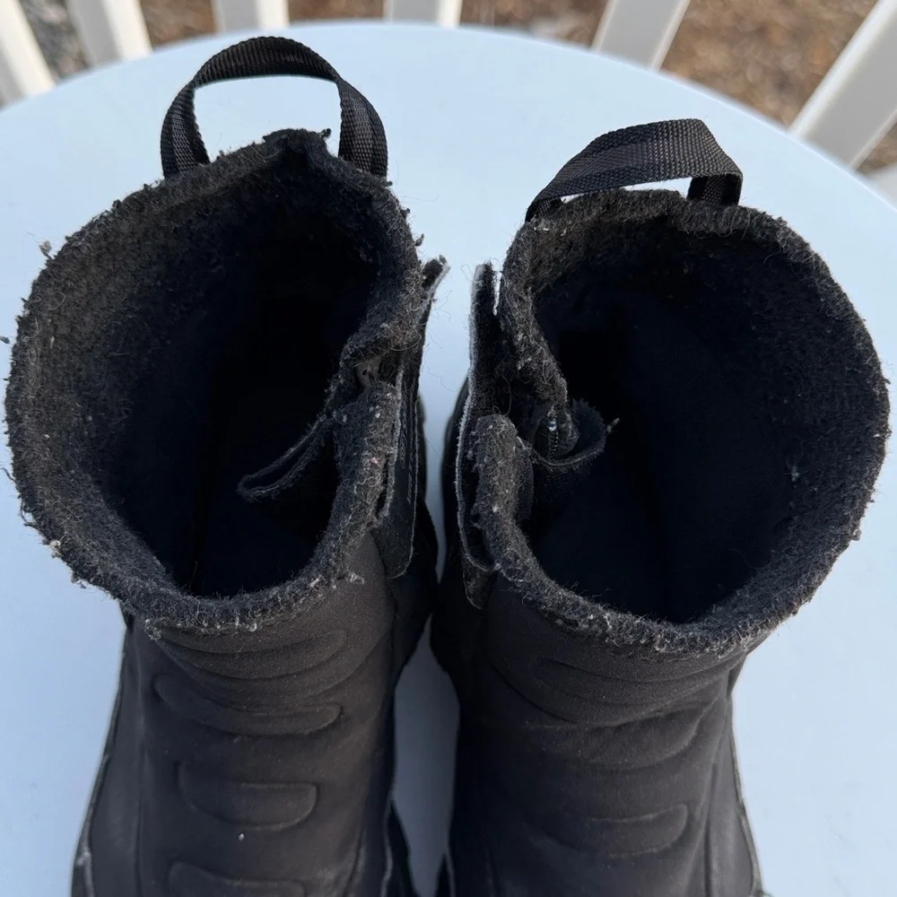 Salomon Tactile 2 TS WP Winter Boots In Black-Sz 10.5